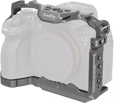 Kафез за камера SmallRig HawkLock 4481, за Sony A7R V A7 IV A7S III A1 A7R IV, брзо отпуштање, сива