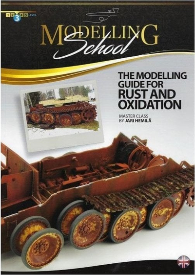 Llibër modelizmi Ammo by Mig Modelling Guide Mig 6098, ndryshk edhe oksidim