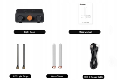 Wizualizator muzike Fosi Audio AH-01A, LED RGB, USB Type-C, i zi