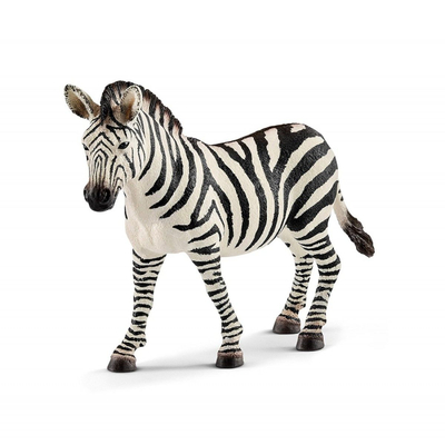 Figurë lodër Schleich Female Zebra 14810, seri Wild Life, plastikë, shumëngjyrëshe