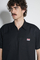 Këmishë pune Ben Davis Half Zip, me jakë, me mëngë t'shkurtëra, njëngjyrëshe