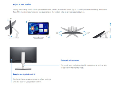 Monitor Dell P2424HT Touch, 24", FHD, i zi