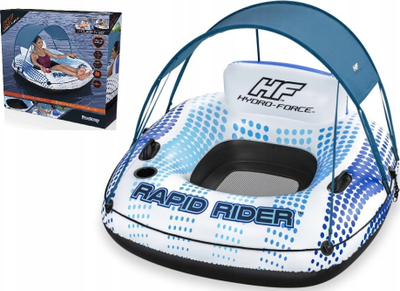 Rreth fryrës Bestway Rapid Rider, 137 cm, me mbajtëse, i kaltër