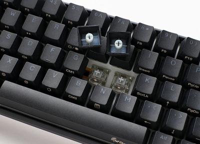 Tastierë mekanike Ducky One 3 Classic Mini, USB, layout gjerman, e zezë e bardhë