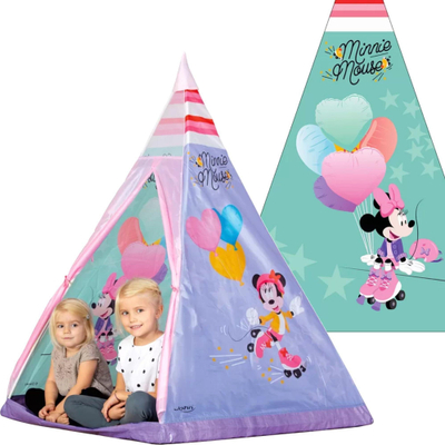 Çadër loje John Minnie Mouse Tipi, 100x100x140 cm, shumëngjyrëshe