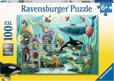 Puzzle Ravensburger 100 copa XXL, bota nënujore, shumëngjyrësh