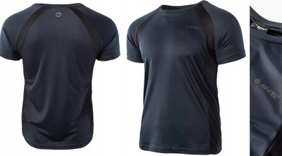Bluzë sport për burra Hi-tec Maven, Dry Tech, XL, e zezë