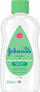 Vaj trupi Johnson's Care Oil me Aloe Vera, 200 ml, për beb