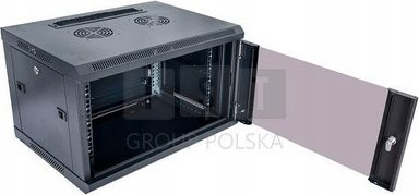 Kabinet mur në mur SECURITYNET 19" 6U, 600x600 mm, gri