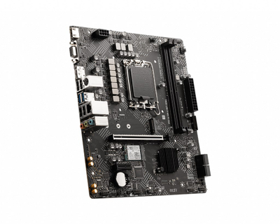 Матична плоча MSI PRO H610M G WIFI DDR4, LGA1700, mATX, црна