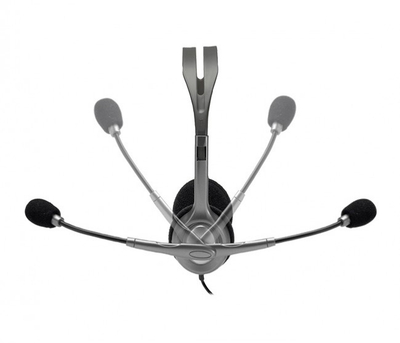 Kufje Logitech H111, të zeza/ hirta