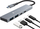 Hub USB Techly IUSB32C-HUB4AC, USB 3.2 Gen 1, 4 porta, gri