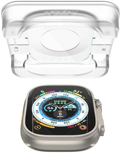 Заштитно стакло Spigen EZ Fit за Apple Watch Ultra 49мм, 2 парч.
