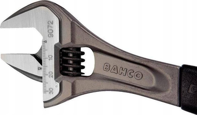 Çelës i rregullueshëm Bahco 90 Series Ergo, 250mm, dorezë termoplastike, portokalli