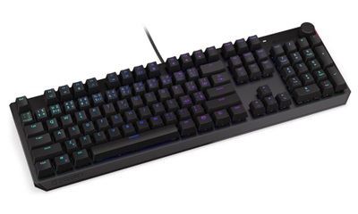 Tastierë gaming Endorfy Thock Wireless Red, mekanike Kailh Red, me ndriçim ARGB, e zezë