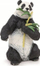Figurë lodër PAPO Wild Animal Kingdom Panda me bambu 50294, plastike, për kalamaj, shumëngjyrëshe