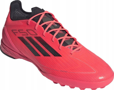 Këpucë futbolli Adidas F50 Pro Turf, për tapet sintetik, Sprintweb 3D, rozë