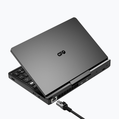 Laptop mini GPD Pocket 4, 8" WQXGA, Ryzen 7 8840U, Touchscreen, 144Hz IPS, 16GB, SSD 1TB, Radeon 780M 3GB, i hirtë