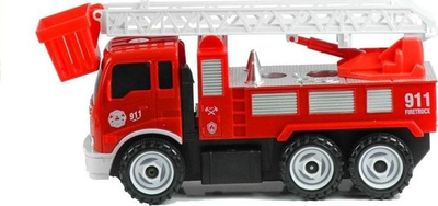 Lodër kamion zjarrfikës Lean Sport 3354, me shkallë, me vegla, shumëngjyrëshe