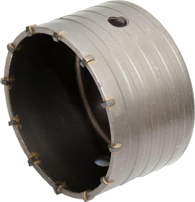 Freza bërthamore TCT Core Drill Bit 112mm, thellësi 72mm, gri