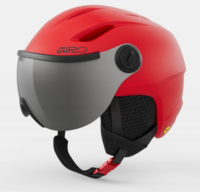 Helmetë bore për kalamaj Giro Buzz MIPS, madhësia S 52-55.5cm, e kuqe matte