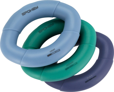 Kapëse dore Spokey Hand Power Set, 3 copa, 20 30 40 kg, shumëngjyrëshe