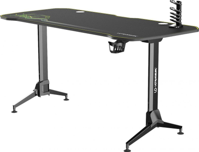 Tavolinë kompjuteri Ultradesk Grand, e zezë / gjelbër