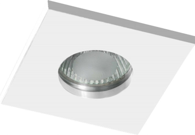 Плафонско светло Спот BPM Lighting SU Clasic, IP65, 85x85mm, бела