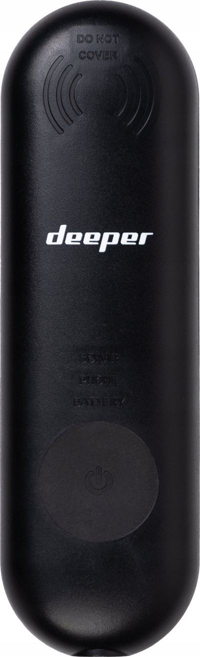 Комплет за проширувач на ВиФи Deeper Range Extender, за сонари Deeper, со држач за телефон, црн