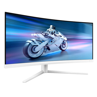 Monitor gaming i harkuar Philips Evnia 5000 34M2C5501A, 34", 3440 x 1440, i bardhë