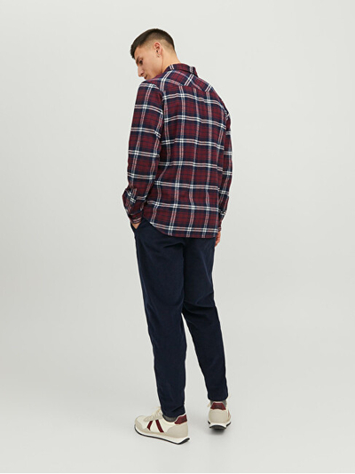 Këmishë Jack&Jones JJPLAIN Slim Fit 12237039 Port Royale