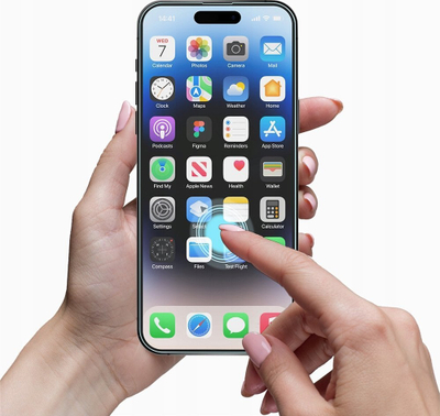 Xham hibrid mbrojtës GrizzGlass HybridGlass Easy për Nothing Phone 1, transparent