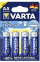 Bateri Varta High Energy AA / R6, 4 copë