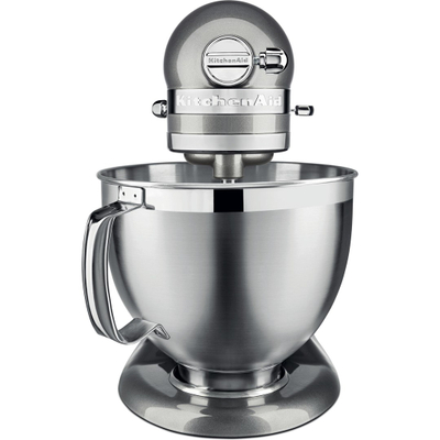 Mikser kuzhine KitchenAid Artisan 5KSM185PSEMS, 4.8L, 300W, gri metalik