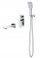 Set i brendshëm për banjo Cersanit Larga S952-039, me termostat, krom