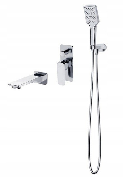 Set i brendshëm për banjo Cersanit Larga S952-039, me termostat, krom