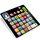 Lodër edukative tablet Smily Play, me butona që lëvizin, me tinguj e drita, shumëngjyrësh
