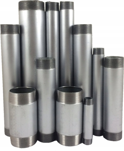Tub lidhës çeliku i galvanizum Vodo, 3/4\", 150mm, me filet në të dy anët