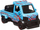 Makinë lodër Hot Wheels Pull Back Speeders, metalike, shkallë 1:43, ngjyra të ndryshme