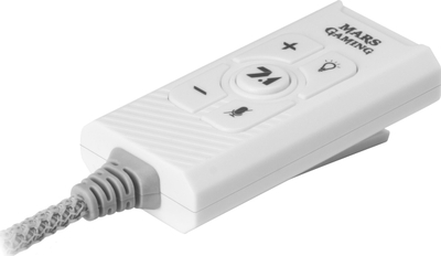 Karta zanore Mars Gaming MSC2W, 7.1, USB, e bardhë