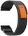 Rrip ore 4wrist Trail Loop strap 22 mm, i zi/portokalli