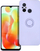 Kapak telefoni Xiaomi Redmi 12C, silikon, me unazë, vjollcë