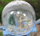 Pemë dekorative Krishtlindjeje Dpcraft, set 3 copë, 6 cm, jeshile