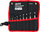 Set shpues lëkure AWTools, 9 copë, çelik karboni