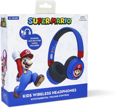 Слушалки OTL Technologies Super Mario, сина боја
