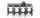 Shirit terminali Pawbol LZ E.4004A, 4x10mm², 57A, i zi