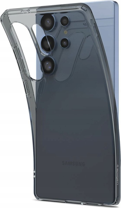 Масица за телефон Spigen Liquid Crystal, Samsung Galaxy S25 Ultra, проѕирна Space Crystal