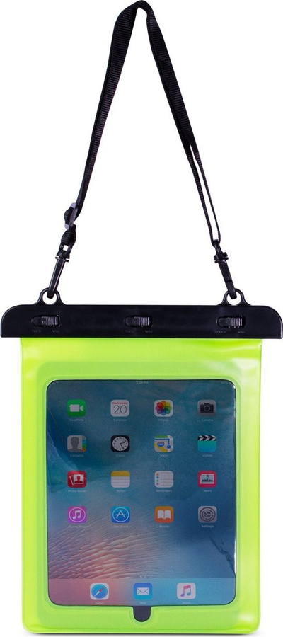 Kuti universale kundra ujit për tablet, PVC, 10", jeshile