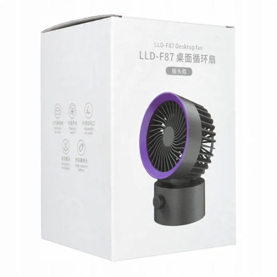 Тaбeлeн вeнтилaтoр OEM LLD-F87R, USB C, сив
