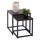 Set tavolina anësore Grelay 2-pjesësh MDF & metal 45×45×50 cm (HM8762.13)